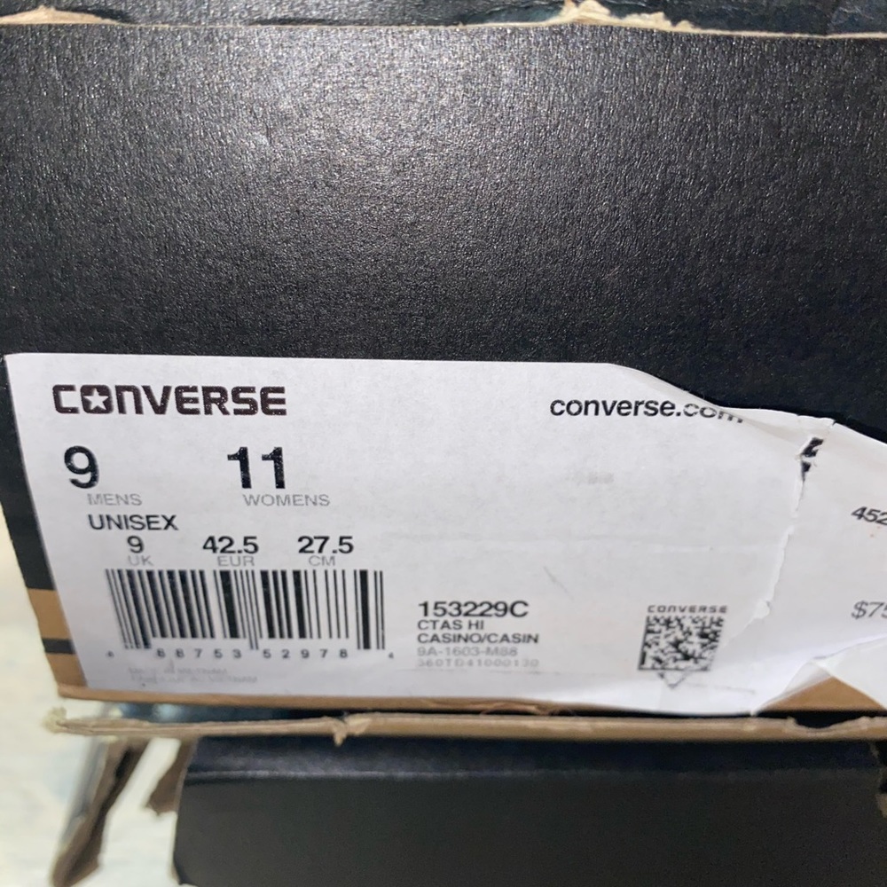 CONVERSE CHUCK TAYLOR PATENT CASINO UNISEX - Picture 7 of 7